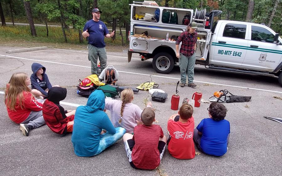 Forest Fire Fighting Station Carter Eco Day Sept 22 